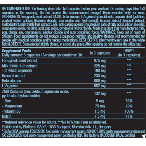 Biotech USA Black Burn