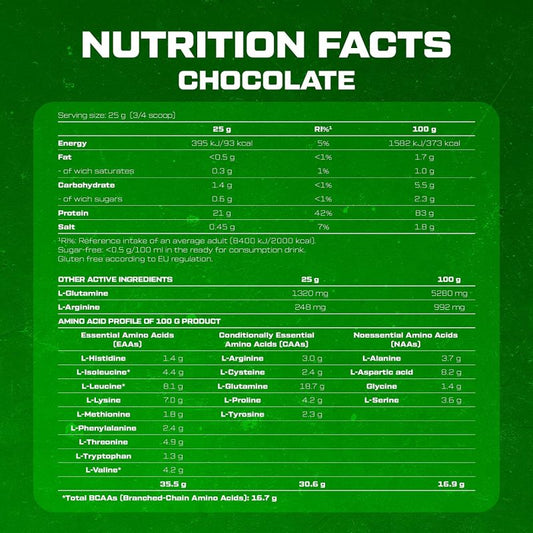 100% WHEY ISOLATE