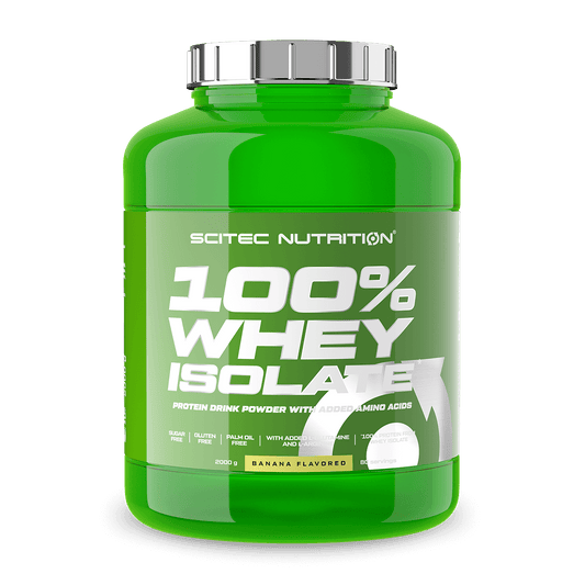 100% WHEY ISOLATE